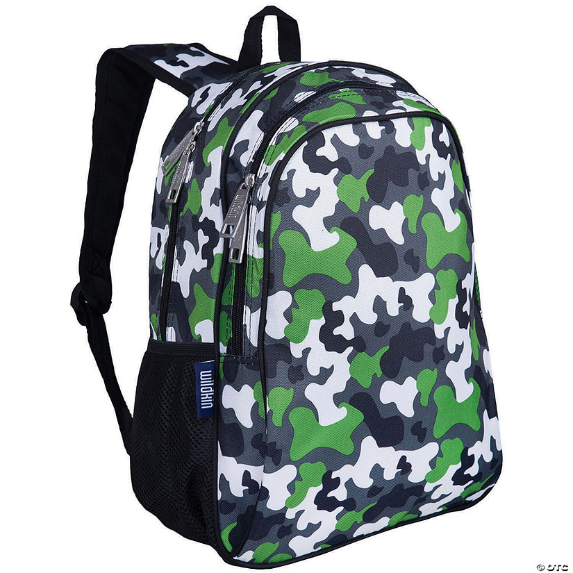 Wildkin Green Camo 15 Inch Backpack Image