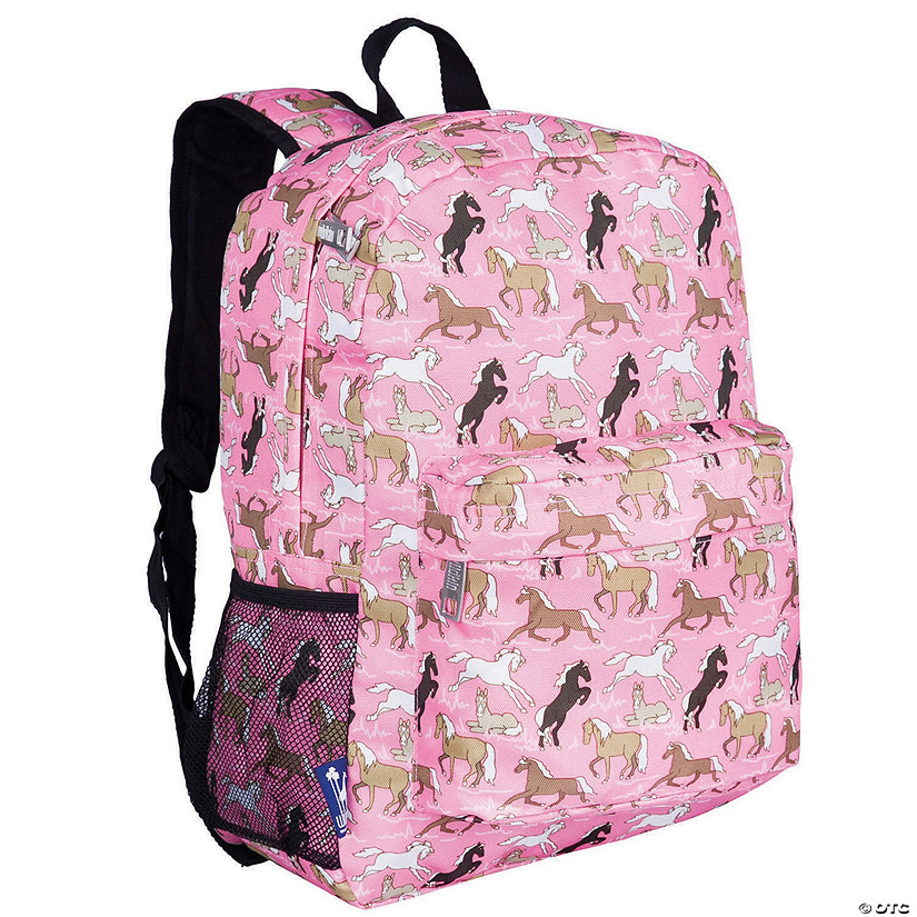 Wildkin Horses in Pink 16 Inch Backpack Image