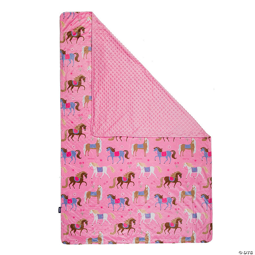 Wildkin Horses Plush Throw Blanket Image