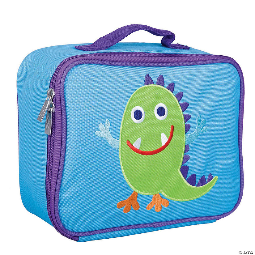 Wildkin Monsters Embroidered Lunch Box Image