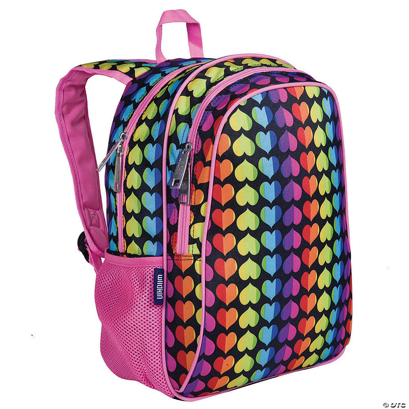 Wildkin Rainbow Hearts 15 Inch Backpack Oriental Trading