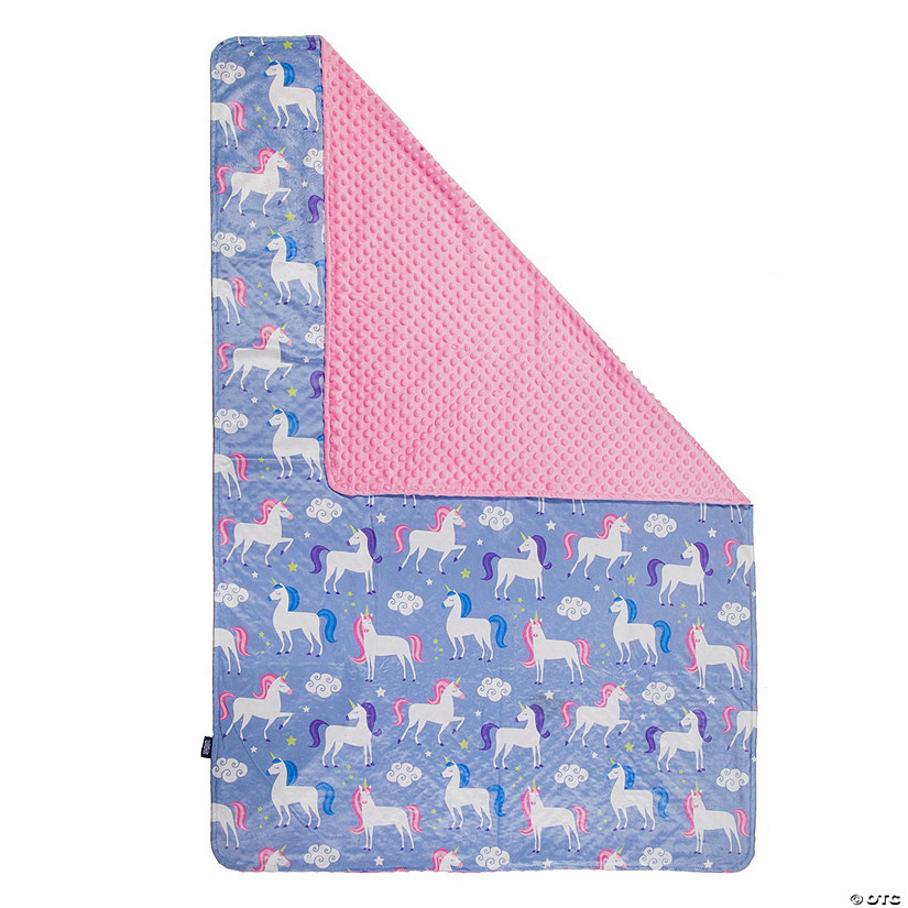 Wildkin Unicorn Plush Throw Blanket Image