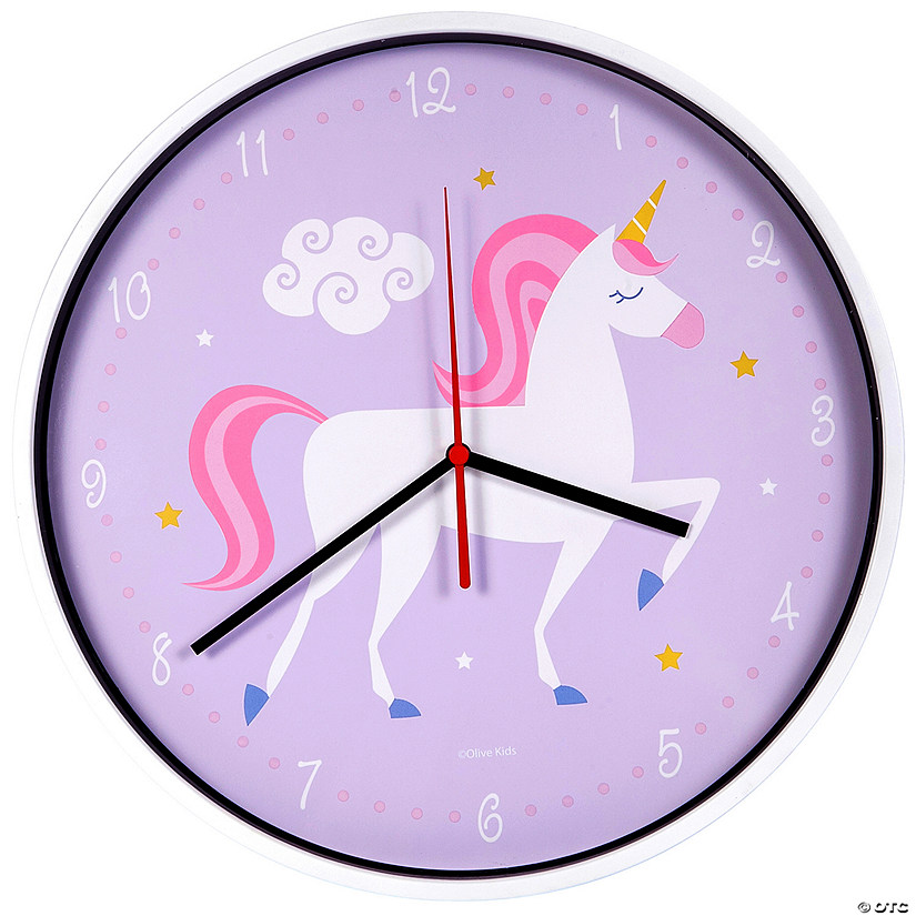 Wildkin Unicorn Wall Clock Image