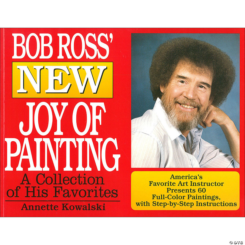 William Morrow Bob Ross New Joy of Painting Book Image