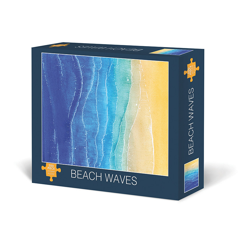 Willow Creek Press Beach Waves 500-Piece Puzzle Image