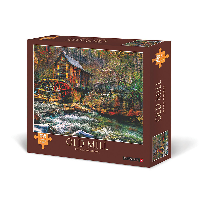 Willow Creek Press Old Mill 1000-Piece Puzzle Image