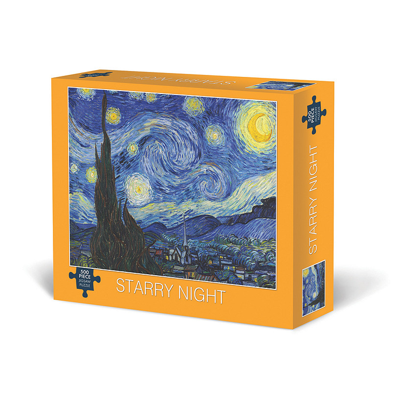 Willow Creek Press Van Gogh Starry Night 500-Piece Puzzle Image