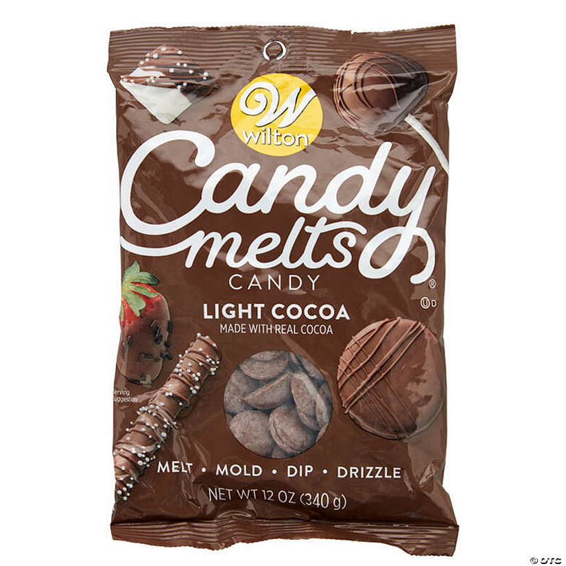 Wilton Candy Melts: Light Cocoa Image