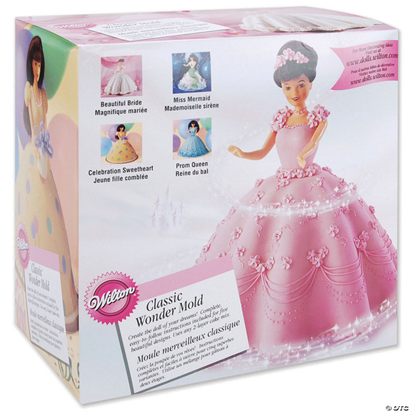 Wilton Classic Wonder Mold 3-D Doll Cake Dress Kit Image