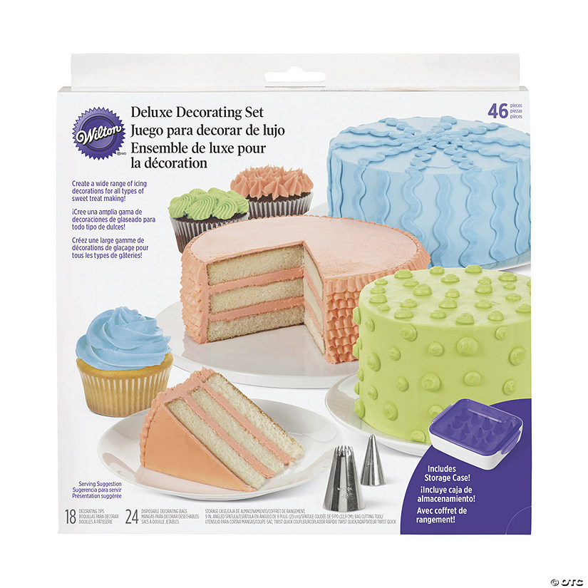 Wilton Deluxe Cake Decorating Set 46pcs Image