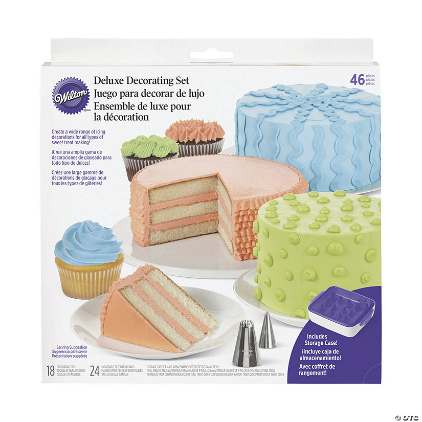Wilton Deluxe Cake Decorating Set 46pcs