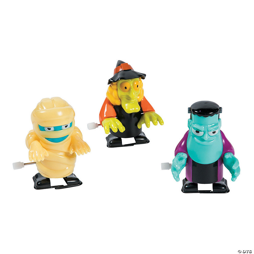 Wind-Up Halloween Toys - 12 Pc. Image