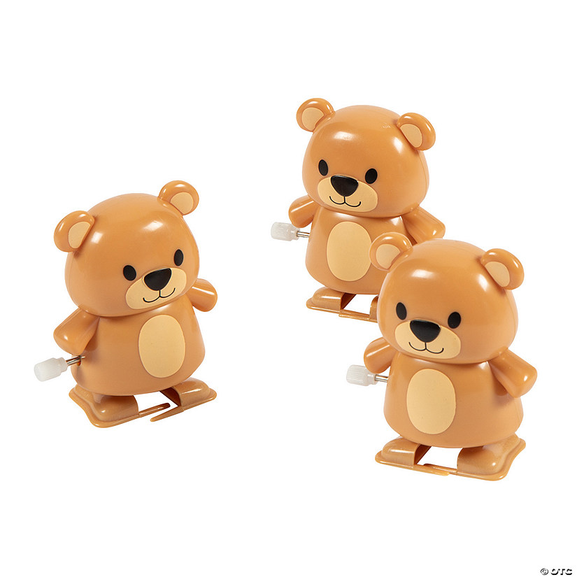 Wind-Up Teddy Bears - 12 Pc. Image