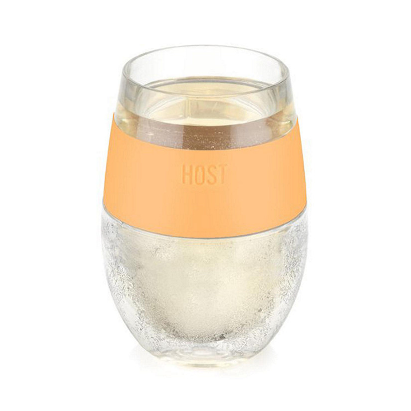 Wine FREEZE™ Cooling Cup in Tangerine 3 pack Oriental Trading
