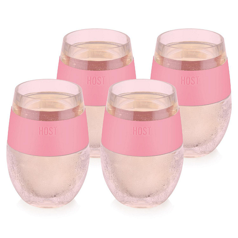 Host Wine Freeze Translucent Cooling Cups (Set of 4)