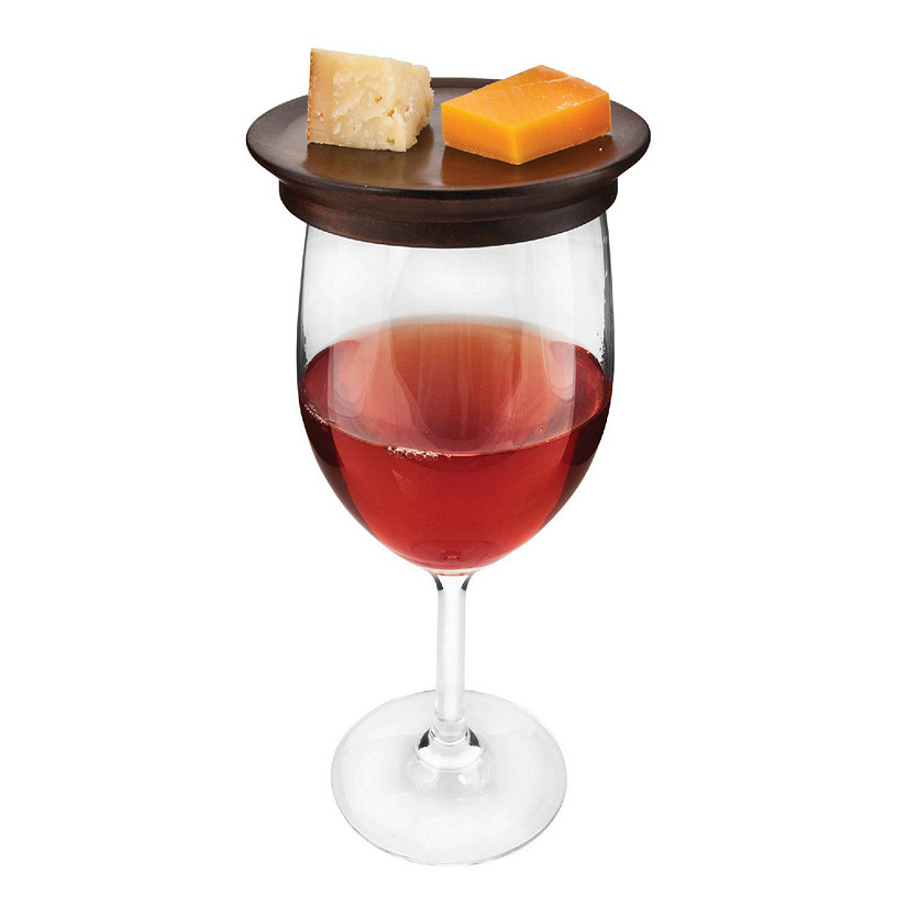 Wine Glass Topper Appetizer Plates Image