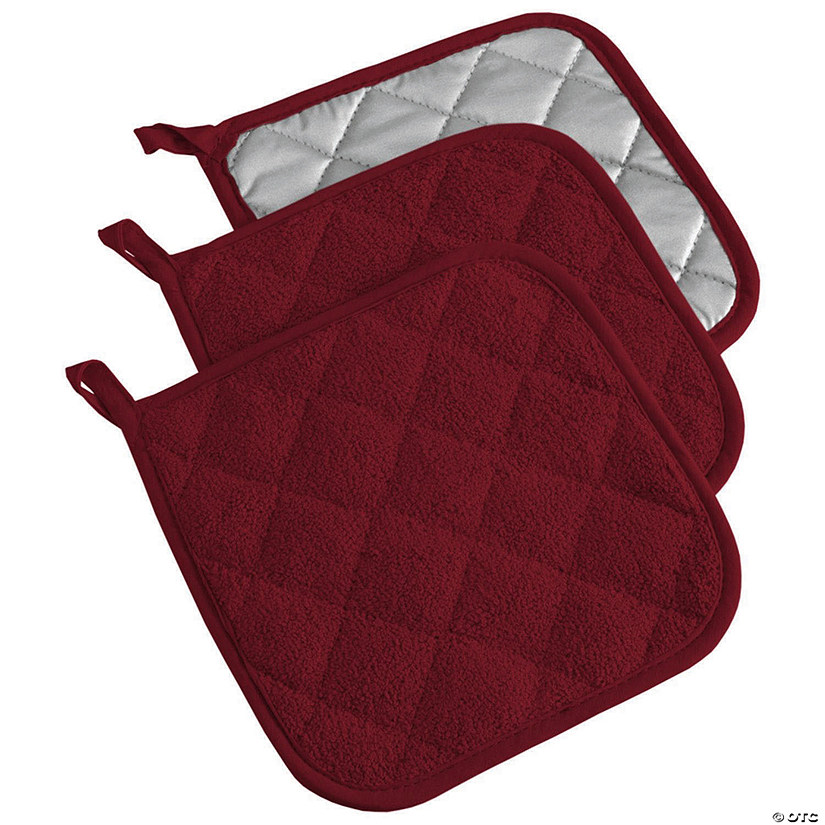 Wine Terry Potholder (Set Of 3) Image