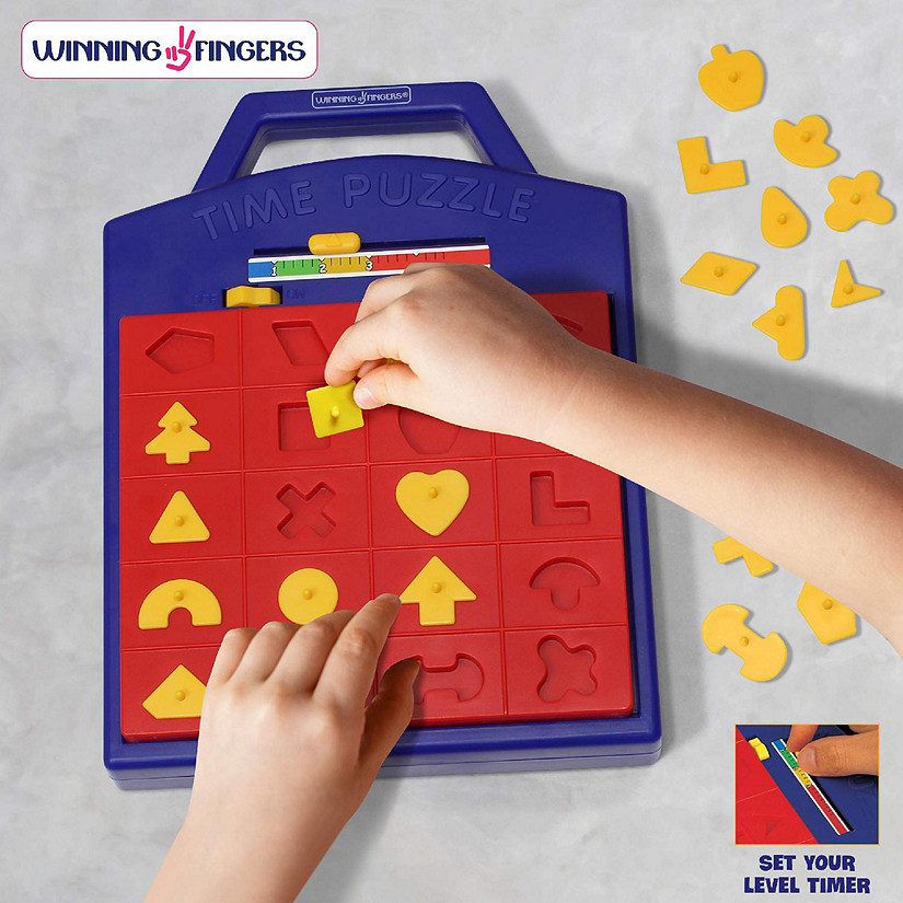 Winning Fingers Shape Toy Puzzle Game Image