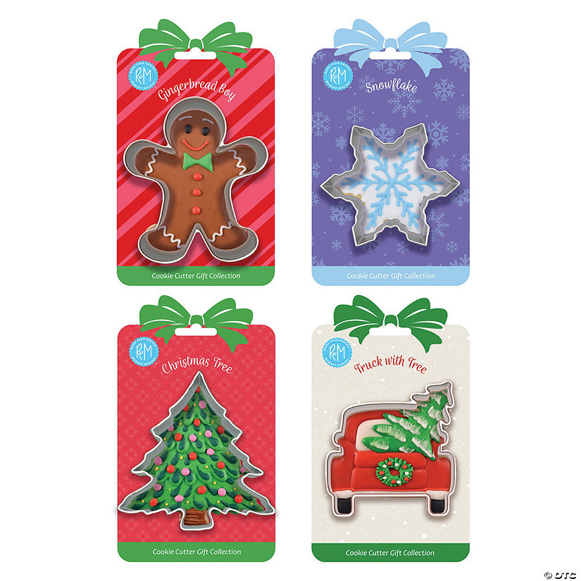Winter 4 Piece Cookie Cutter Set Image