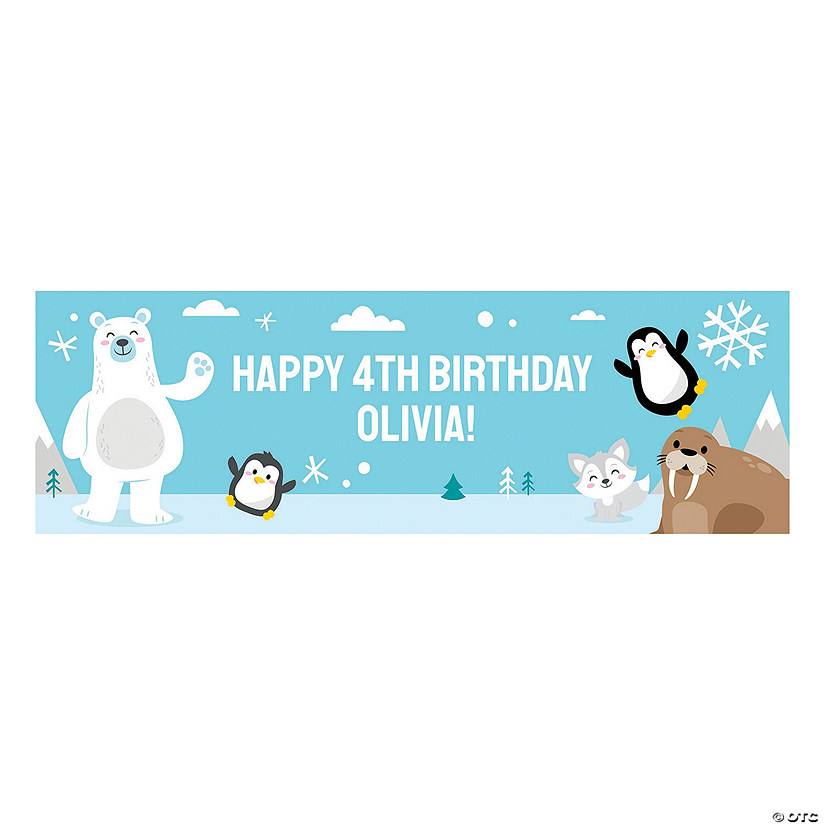 Winter Animals Custom Banners Image