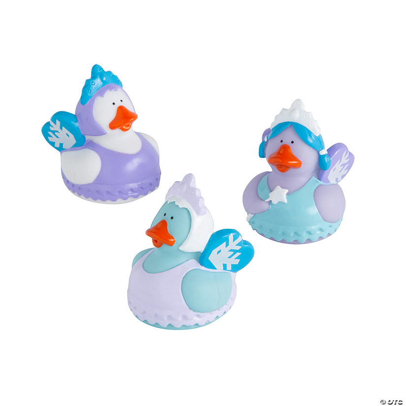 Winter Fairy Rubber Ducks - 12 Pc. Image