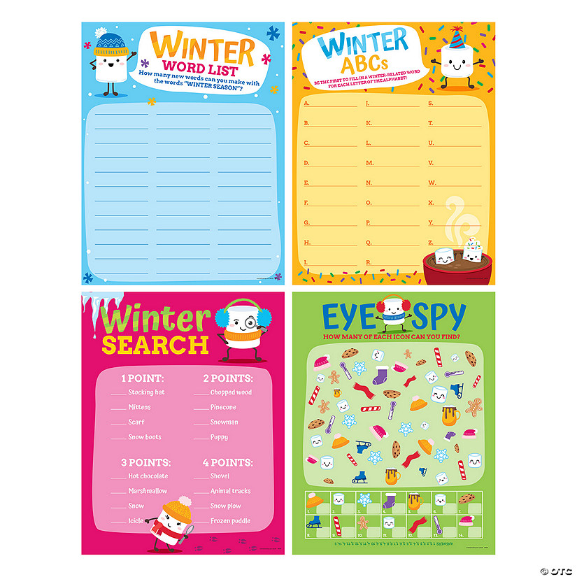 Winter Game Kit for 24 Image