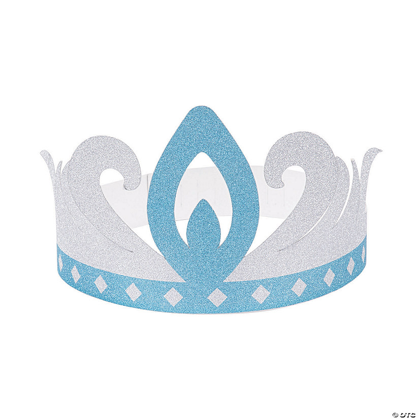 Winter Princess Crowns - 12 Pc. Image