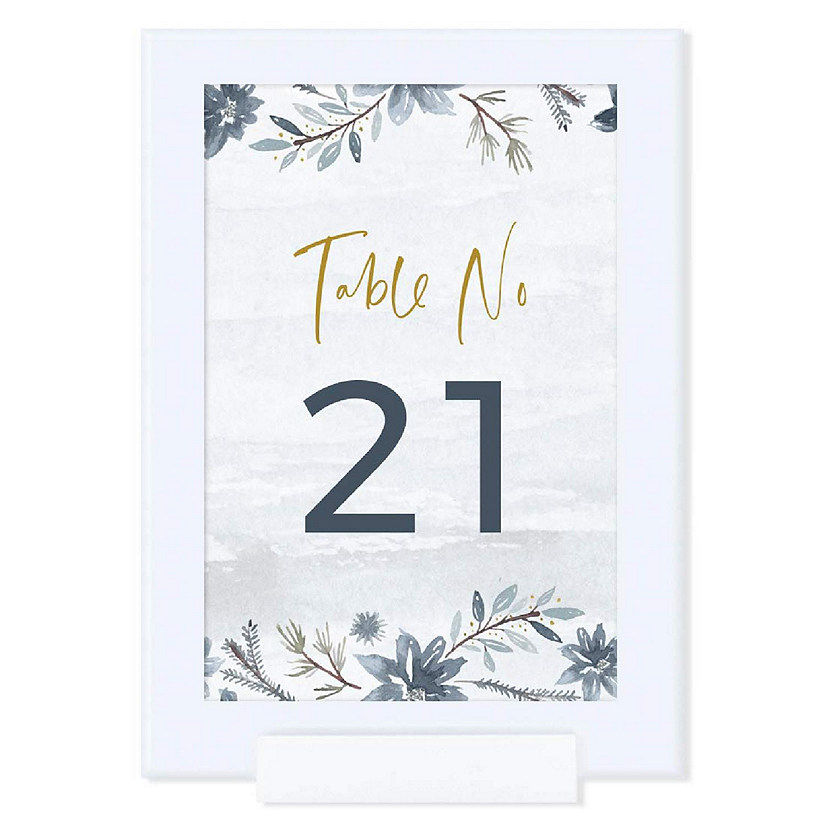 Winter Snowflake Numbers 21 40 Image