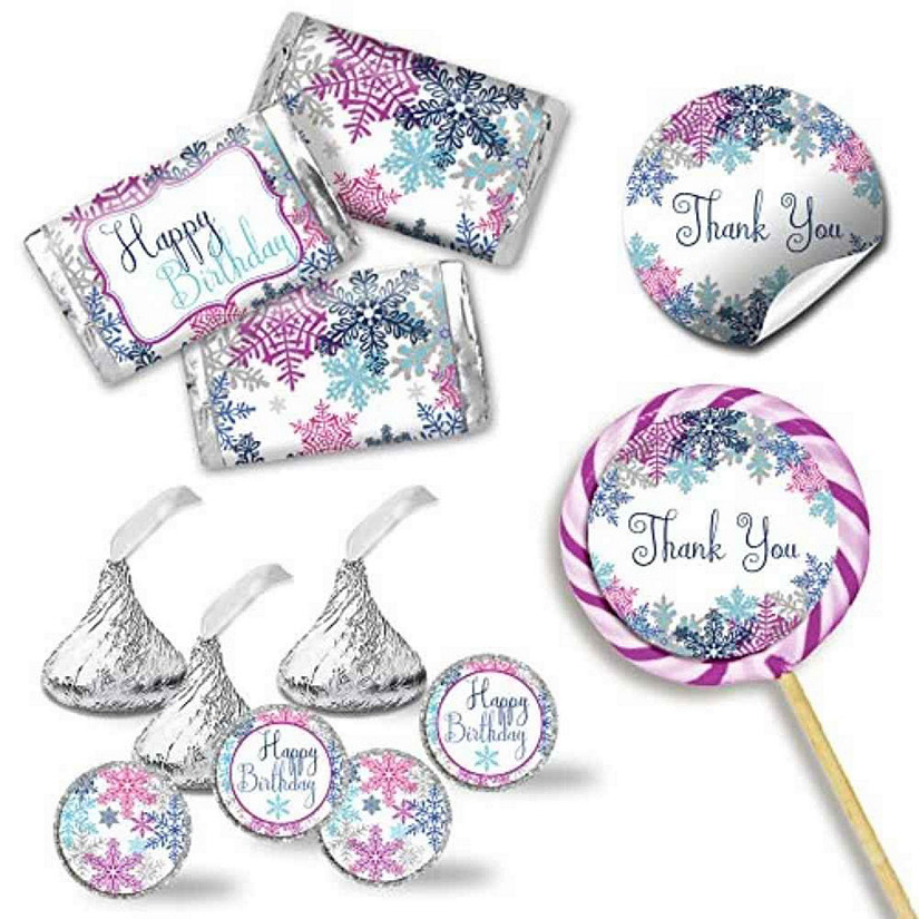Winter Snowflake Sticker Bundle 429pc. by AmandaCreation Image