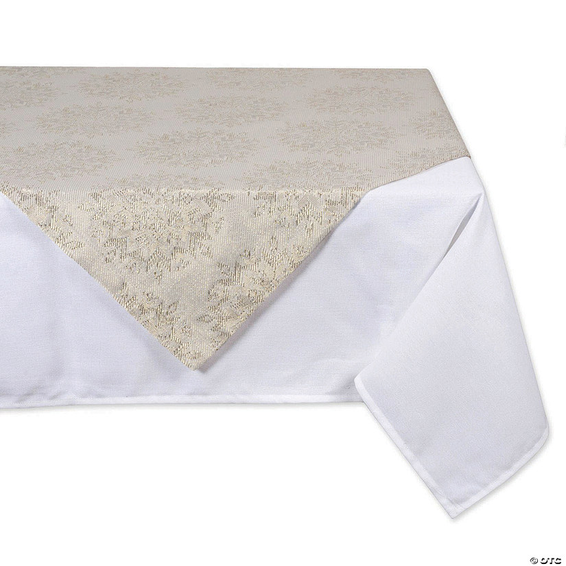 Winter Sparkle Jacquard Square Table Topper 40X40 Image