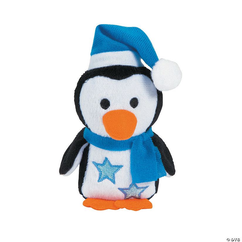Winter Stuffed Penguins - 12 Pc. Image
