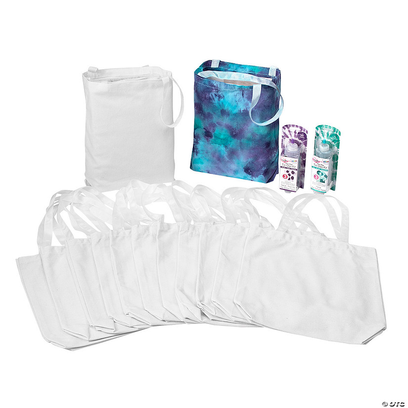 Winter Tie-Dye Bag Kit - Makes 12 Image