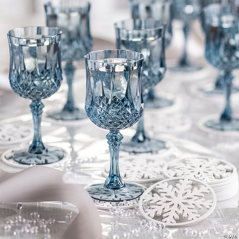 Winter Wine Glass & Coaster Kit 48 Pc.