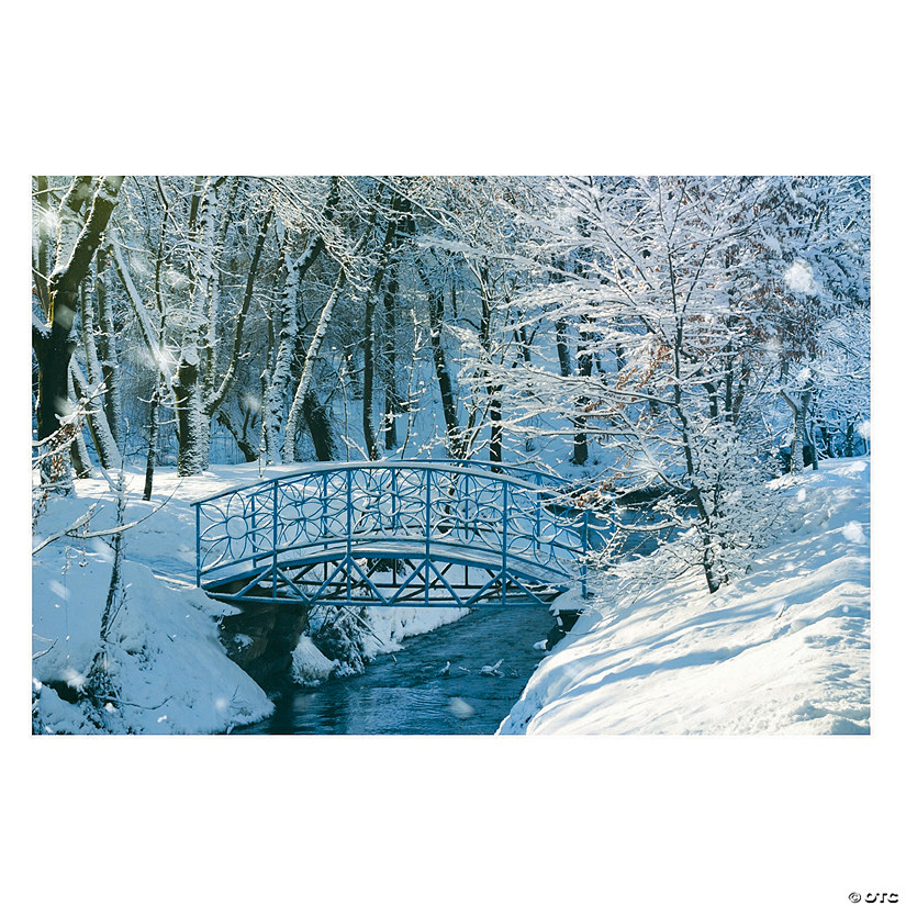 Winter Wonderland Backdrop - 2 Pc. Image
