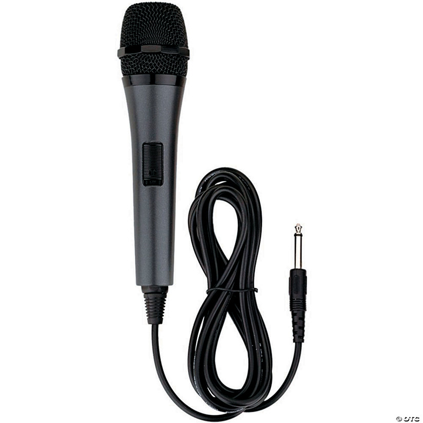 Wired Karaoke Microphone: Black Image