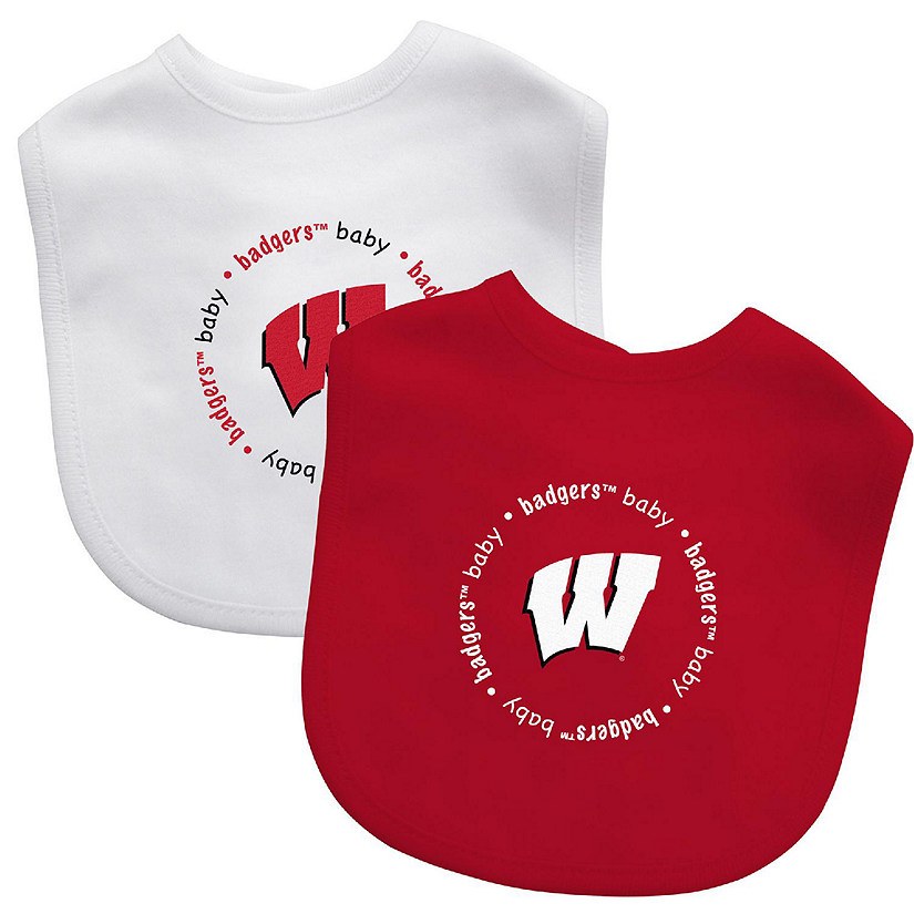 Wisconsin Badgers - Baby Bibs 2-Pack Image