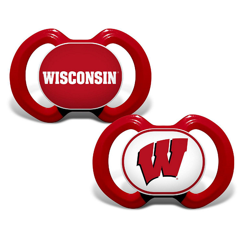 Wisconsin Badgers - Pacifier 2-Pack Image