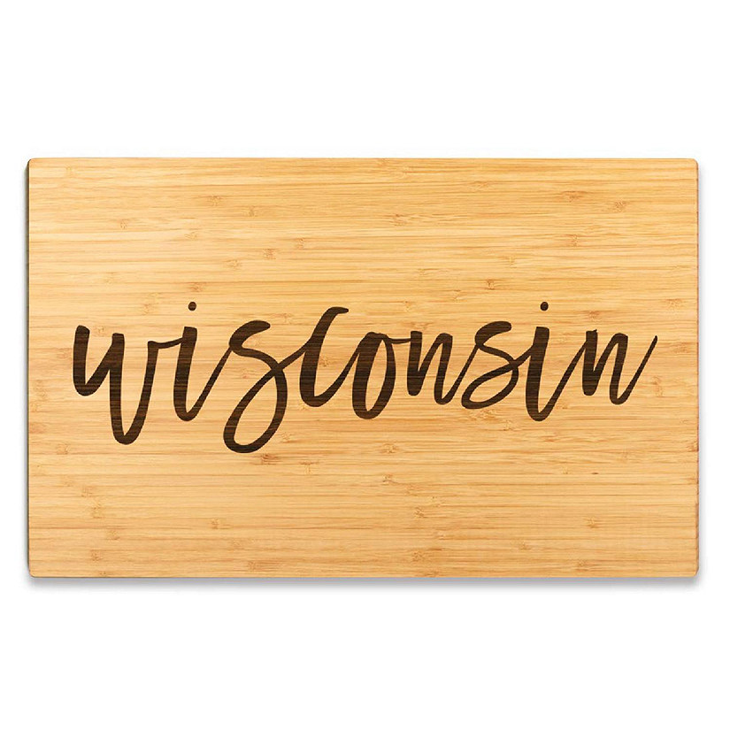Wisconsin Bamboo Board 17.75x11 Image