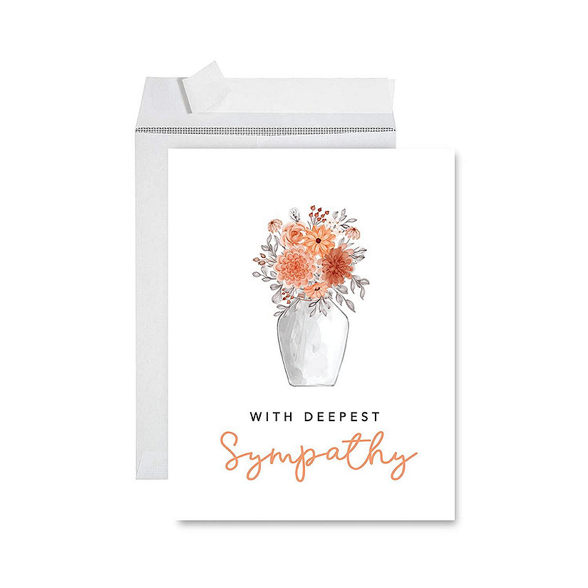 With Deepest Sympathy Jumbo 8.5x11IN Image