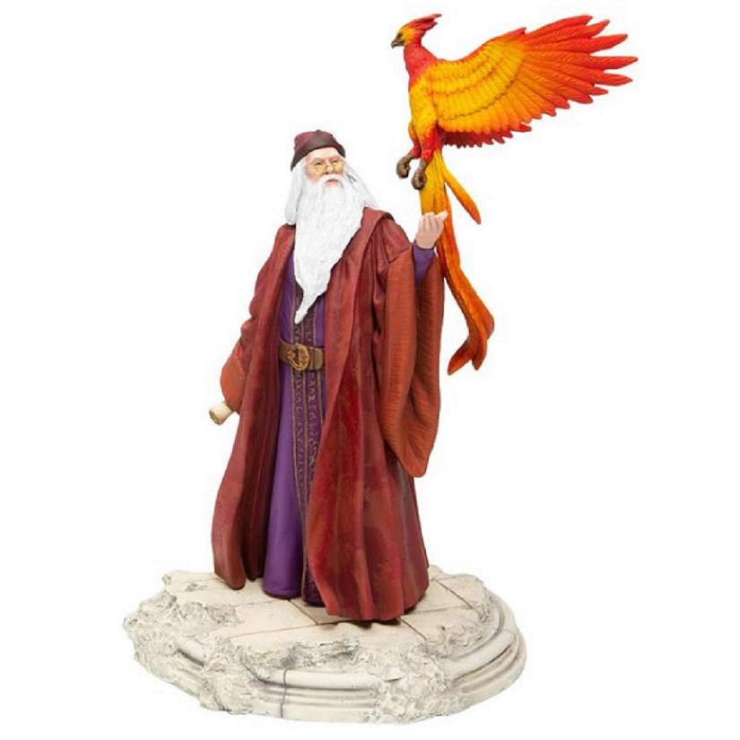 Wizarding World of Harry Potter Dumbledore with Fawkes Figurine
