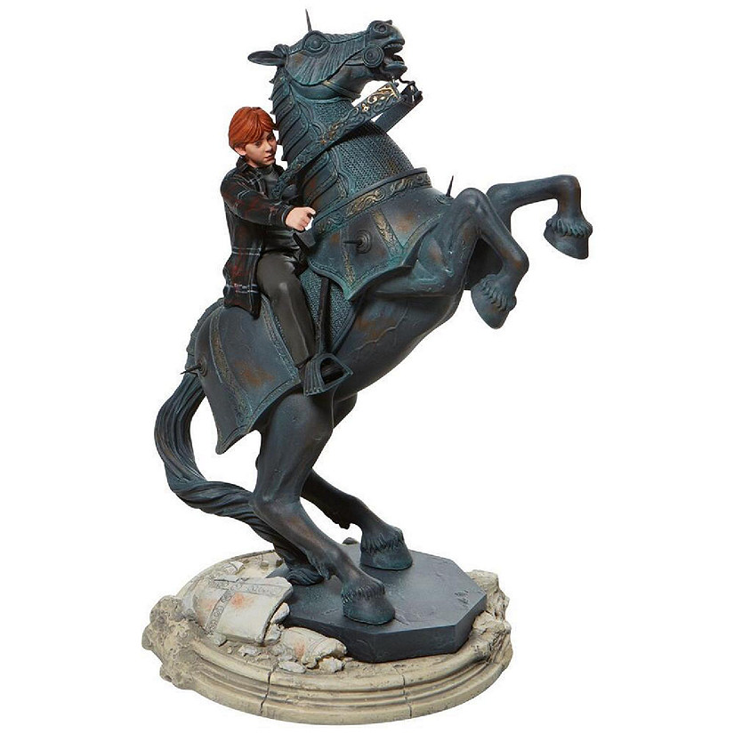 Wizarding World of Harry Potter Ron on Chess Horse Figurine 6008233 Image
