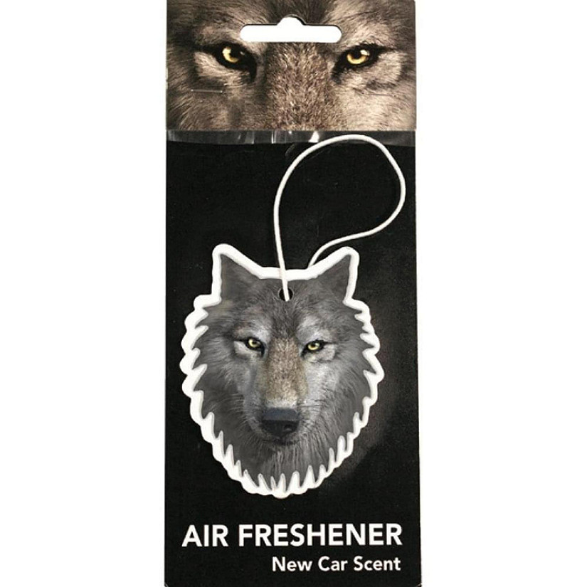 Wolf New Car Scent Hanging Air Freshener Image