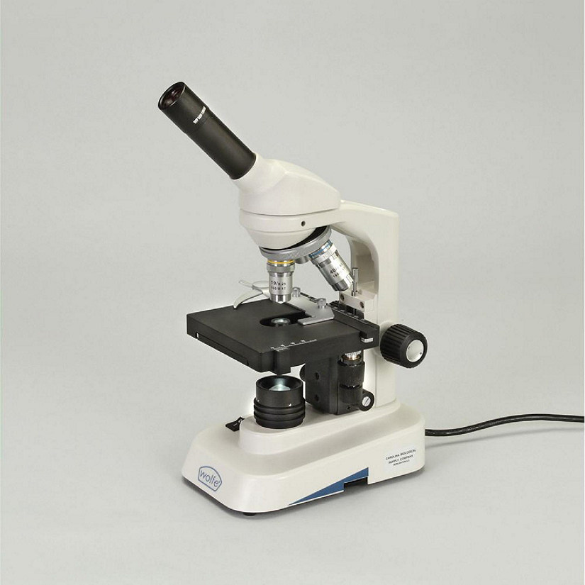 Wolfe LED Educational Microscope with Mechanical Stage