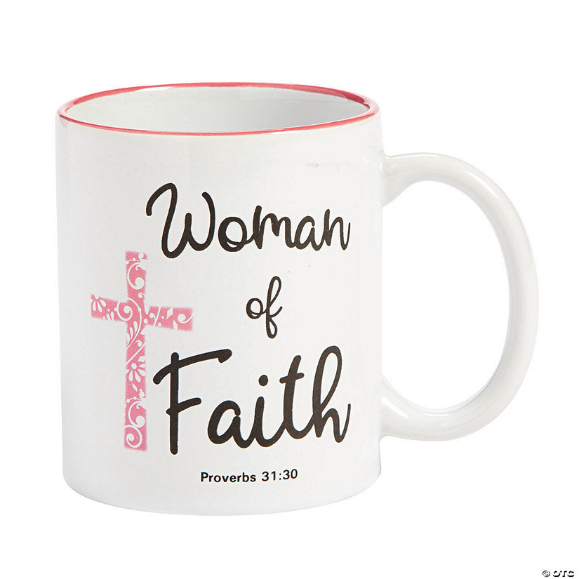 Woman of Faith Ceramic Mug Image
