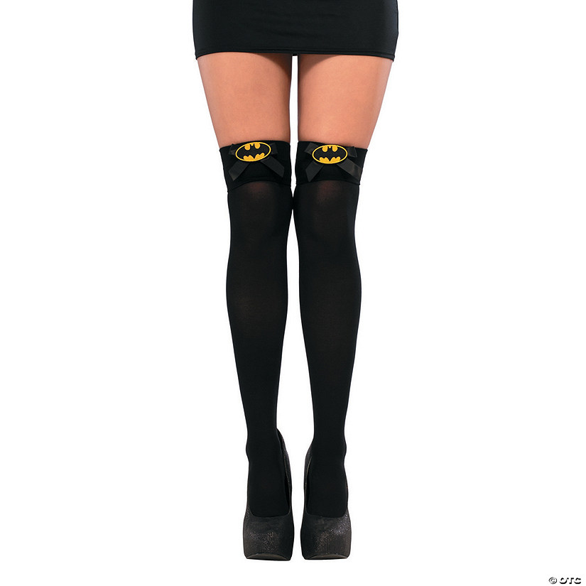 Women&#8217;s Batgirl Thigh High Stockings Image