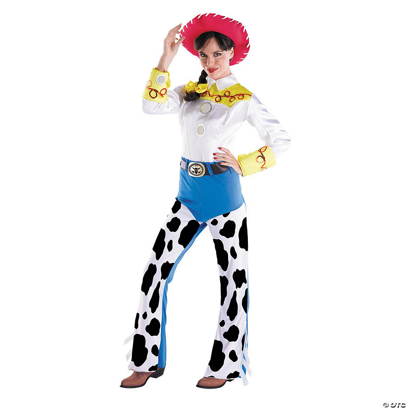 Women&#8217;s Deluxe Toy Story&#8482; Jessie Cowgirl Costume Image