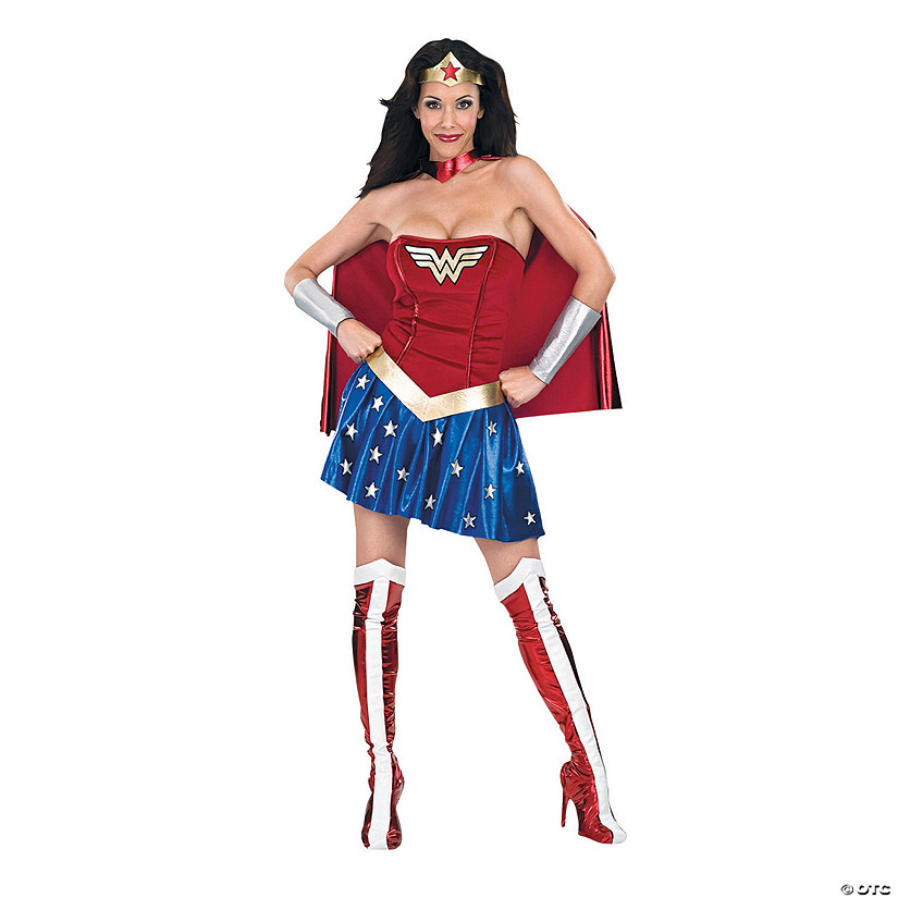 Women&#8217;s Deluxe Wonder Woman&#8482; Costume Image