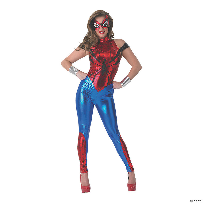 Women&#8217;s Economy Spidergirl Costume Image