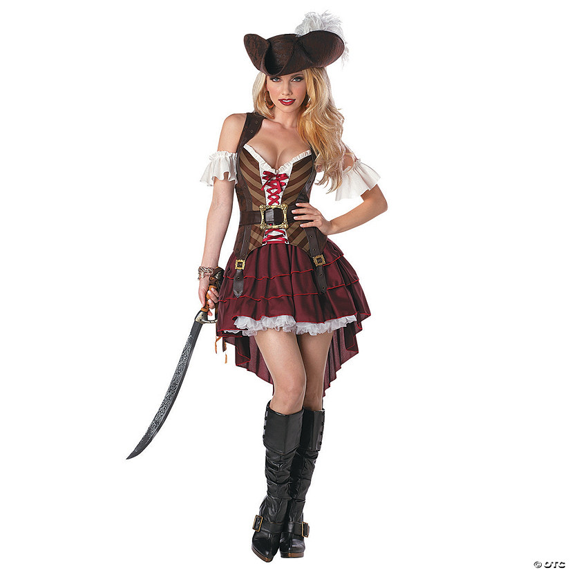 Women&#8217;s Swashbuckler Pirate Costume Image