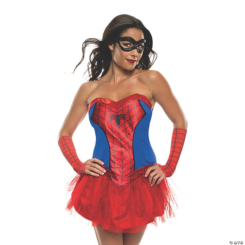 Women&#8217;s Tutu Economy Spidergirl Costume Image